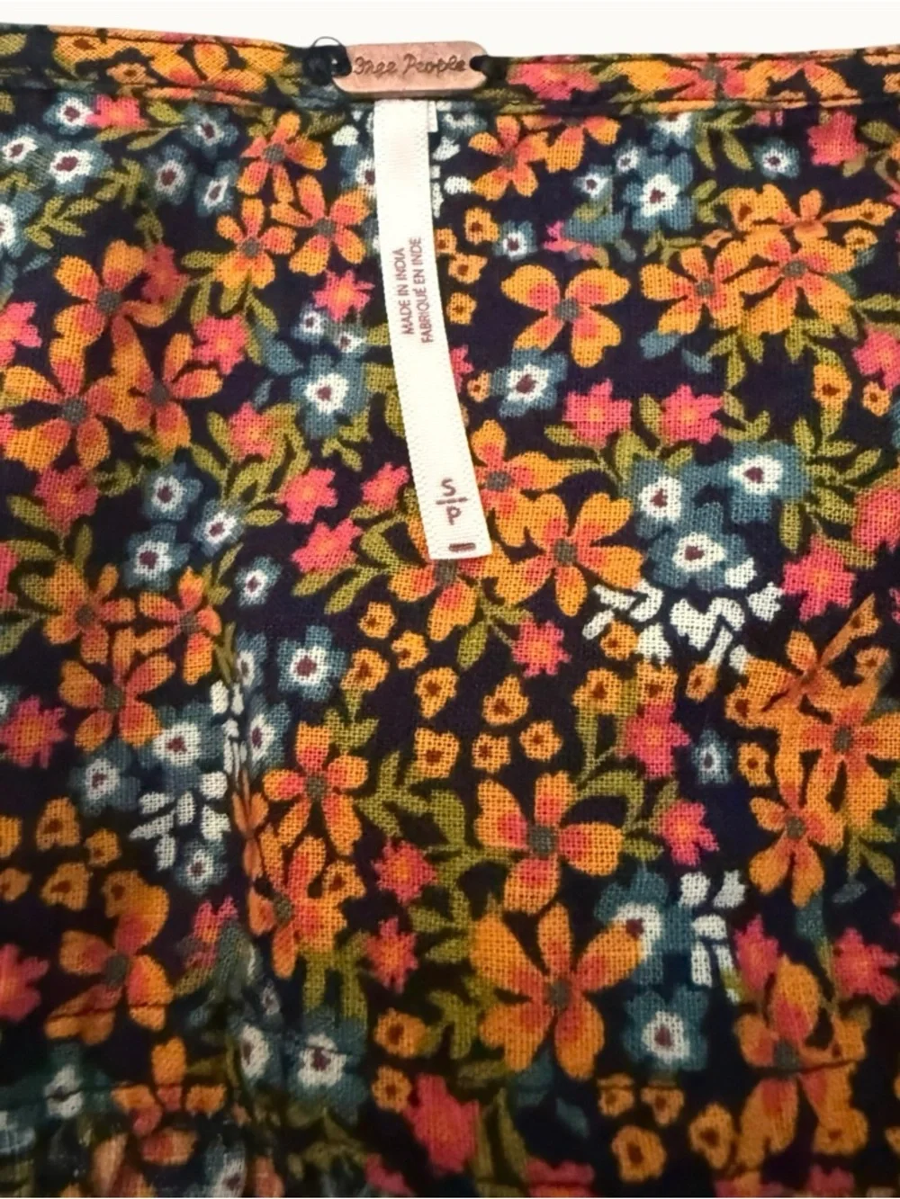 I Found You Print Blouse Free People - Picture 6 of 10